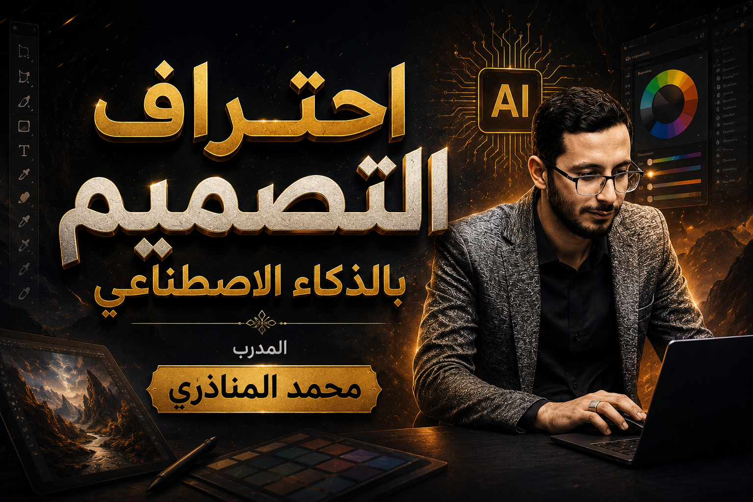 احتراف التصميم بالذكاء الاصطناعي